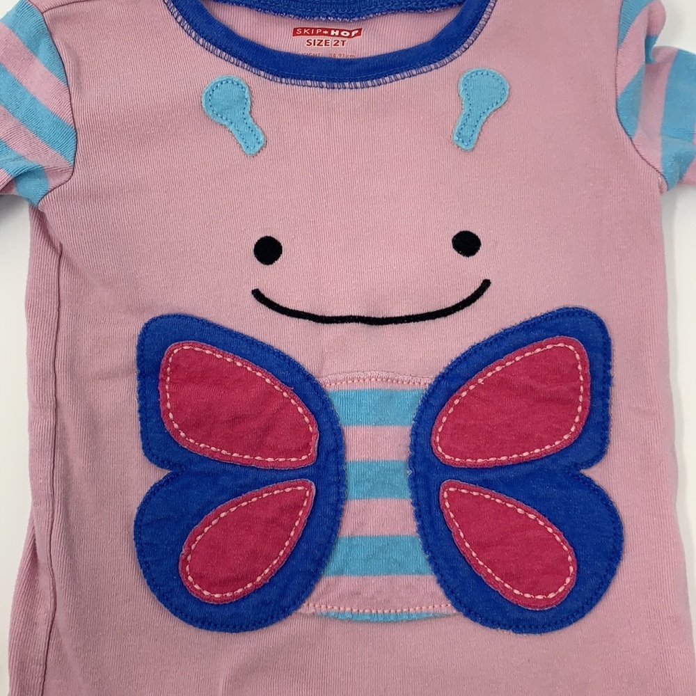 🍉 🍉 EUC Set of Three Toddler Pajamas 🦋 🦋 - Picture 3 of 12